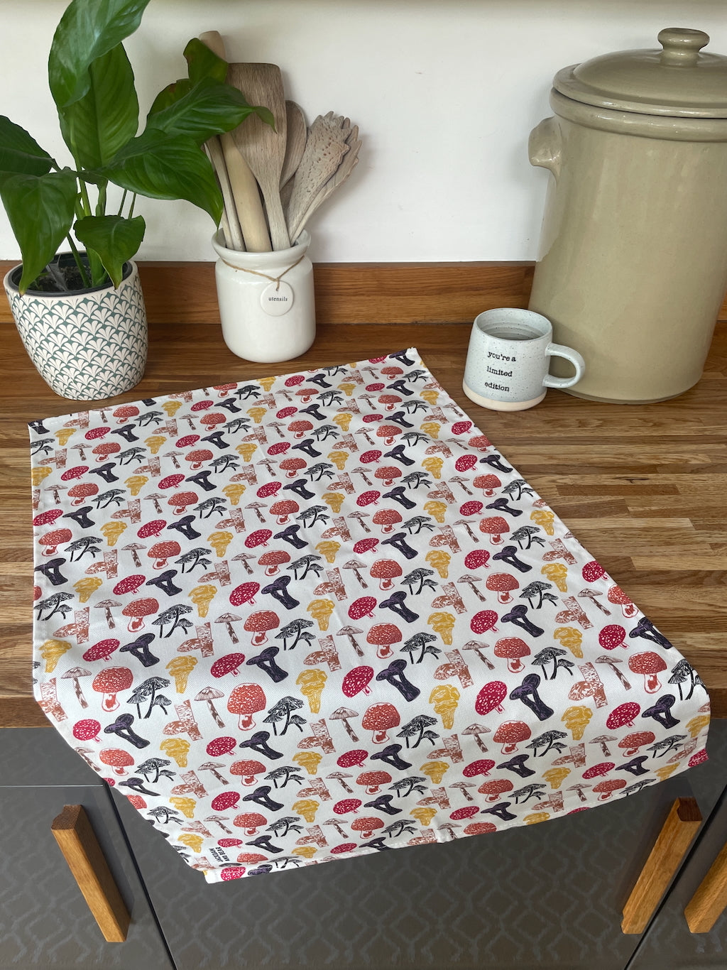 Fungi Tea Towel