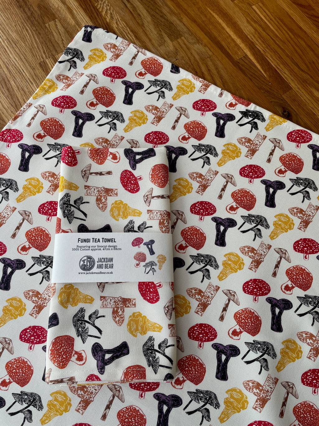 Fungi Tea Towel