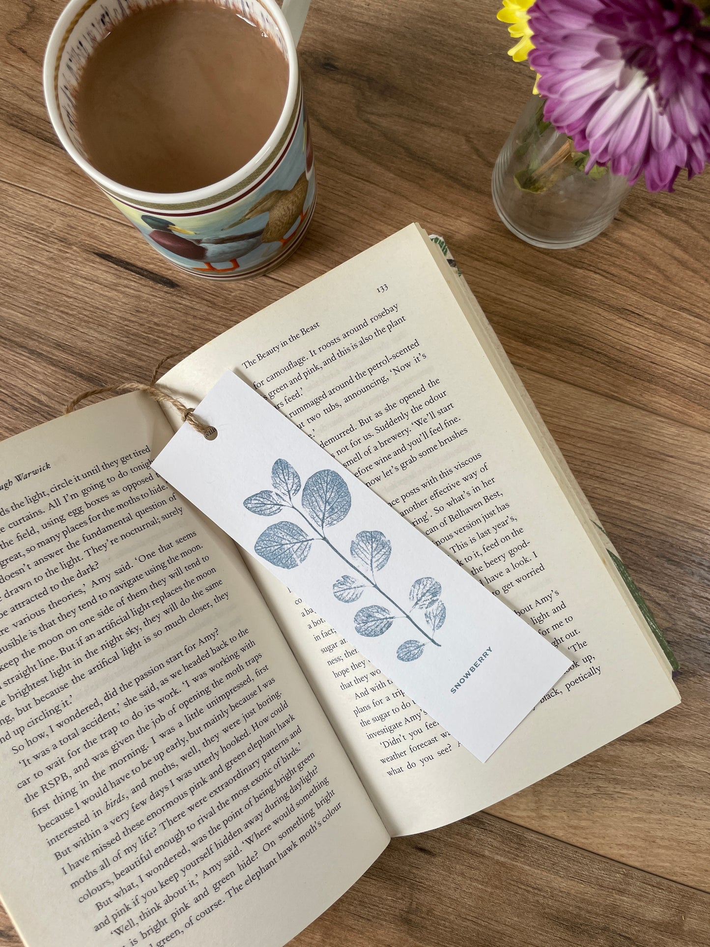 Botanical bookmark