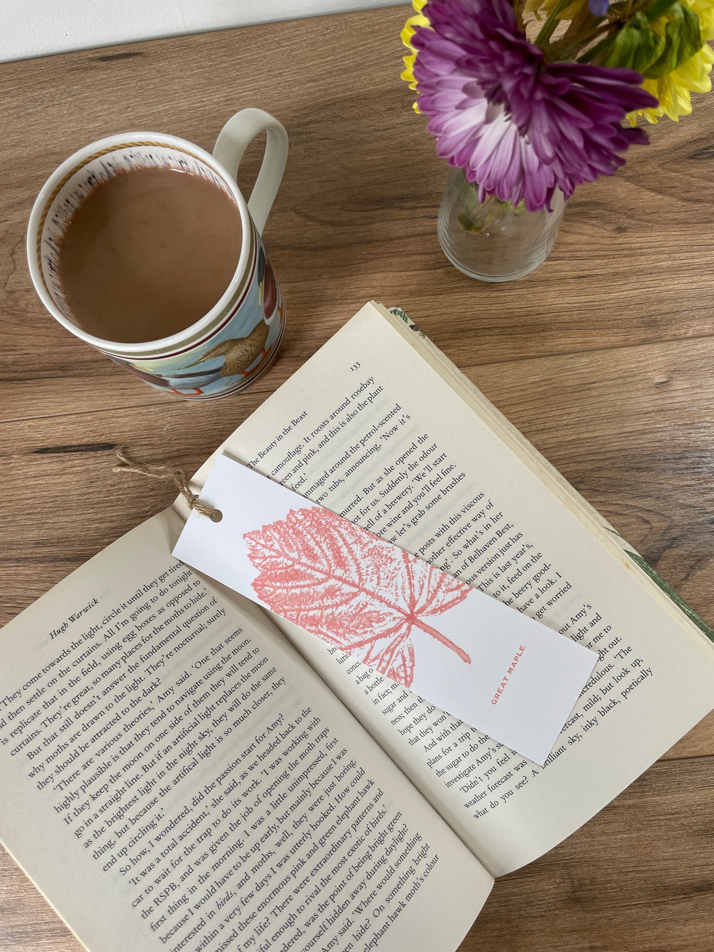 Botanical bookmark