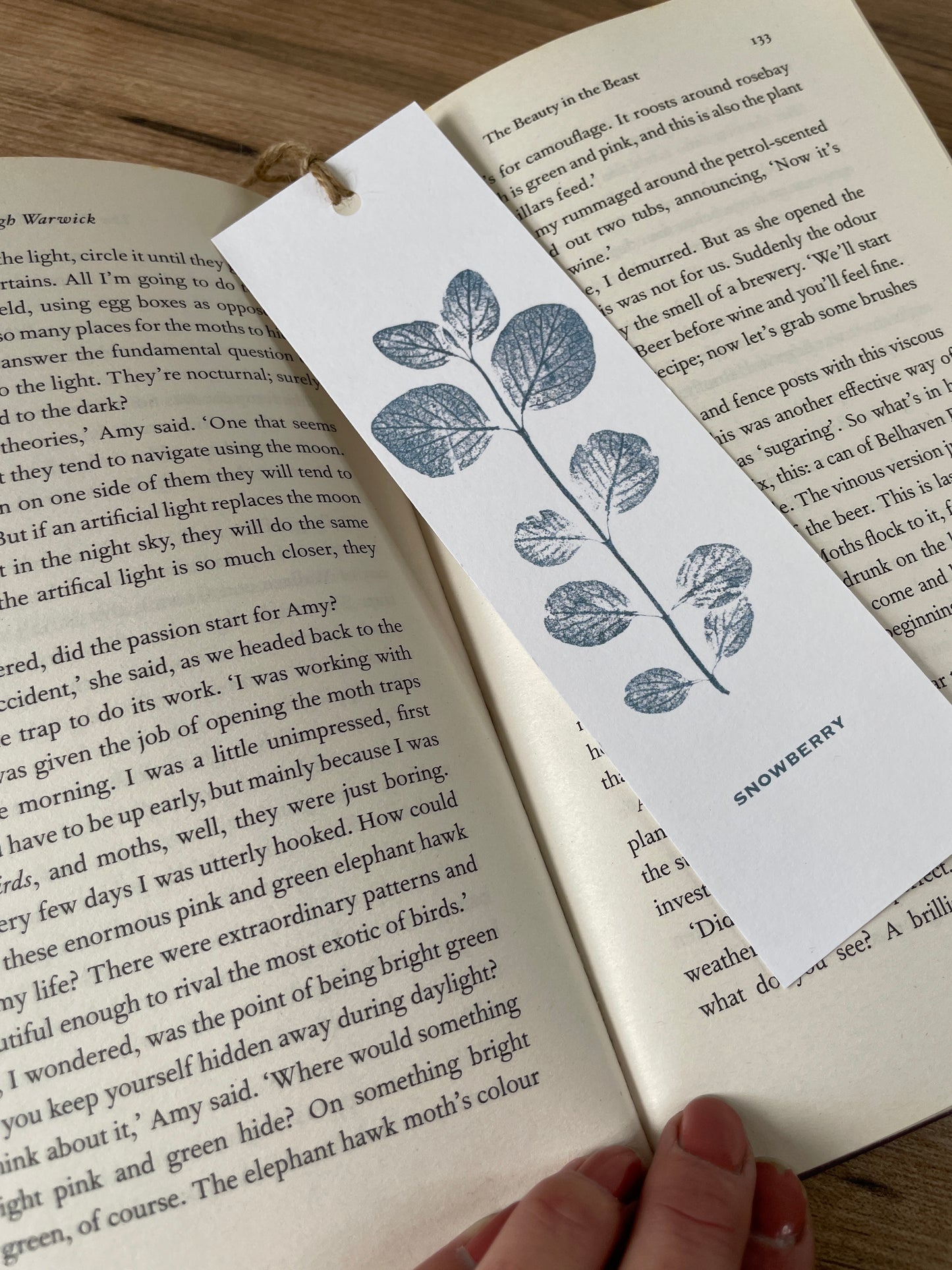 Botanical bookmark