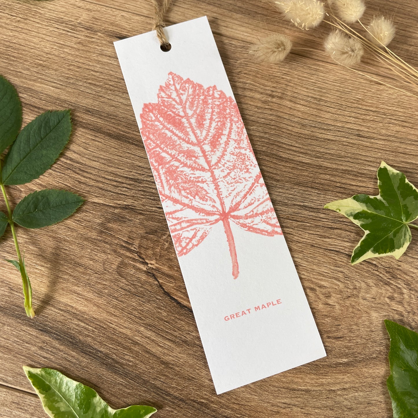 Botanical bookmark