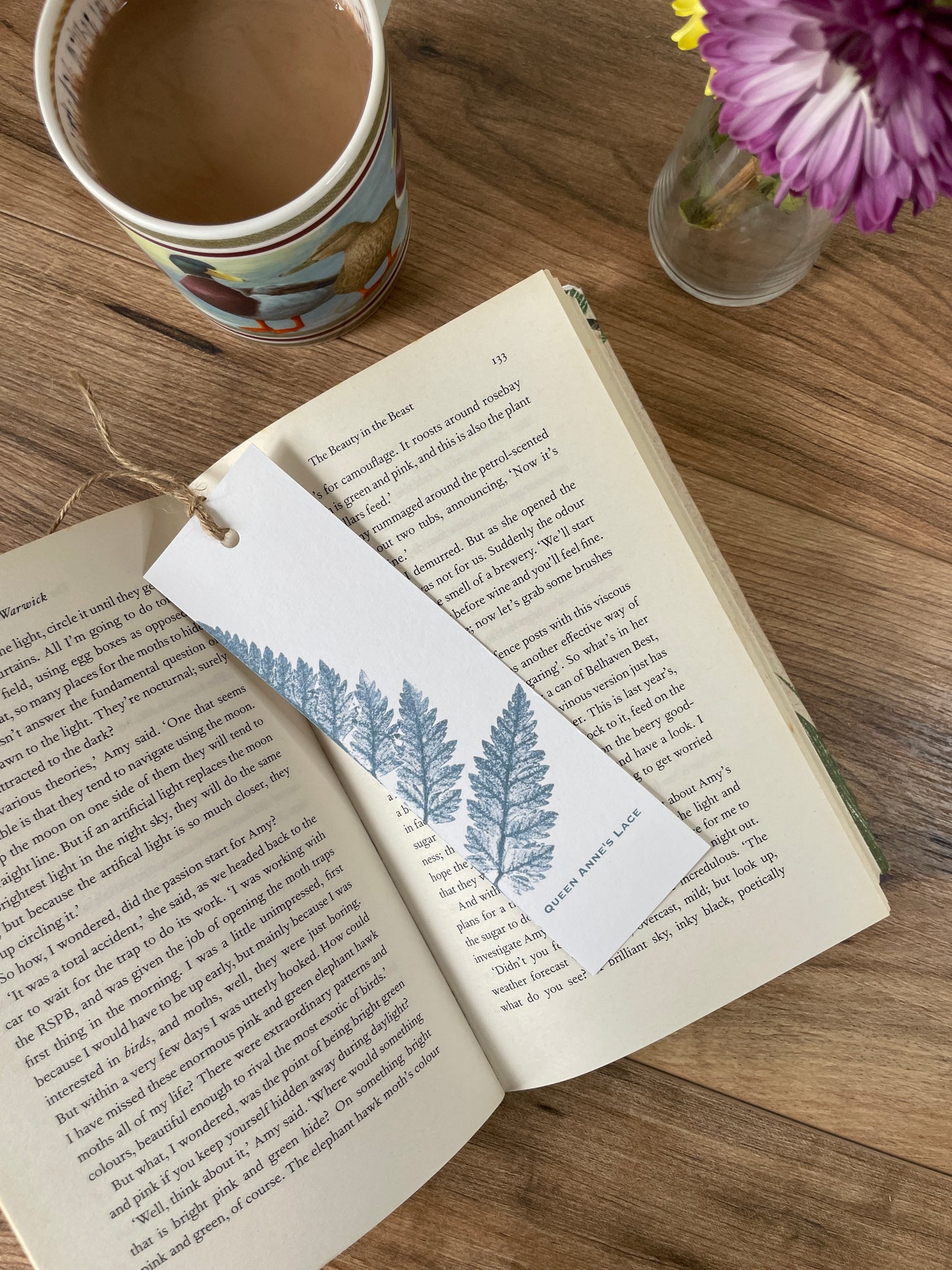 Botanical bookmark
