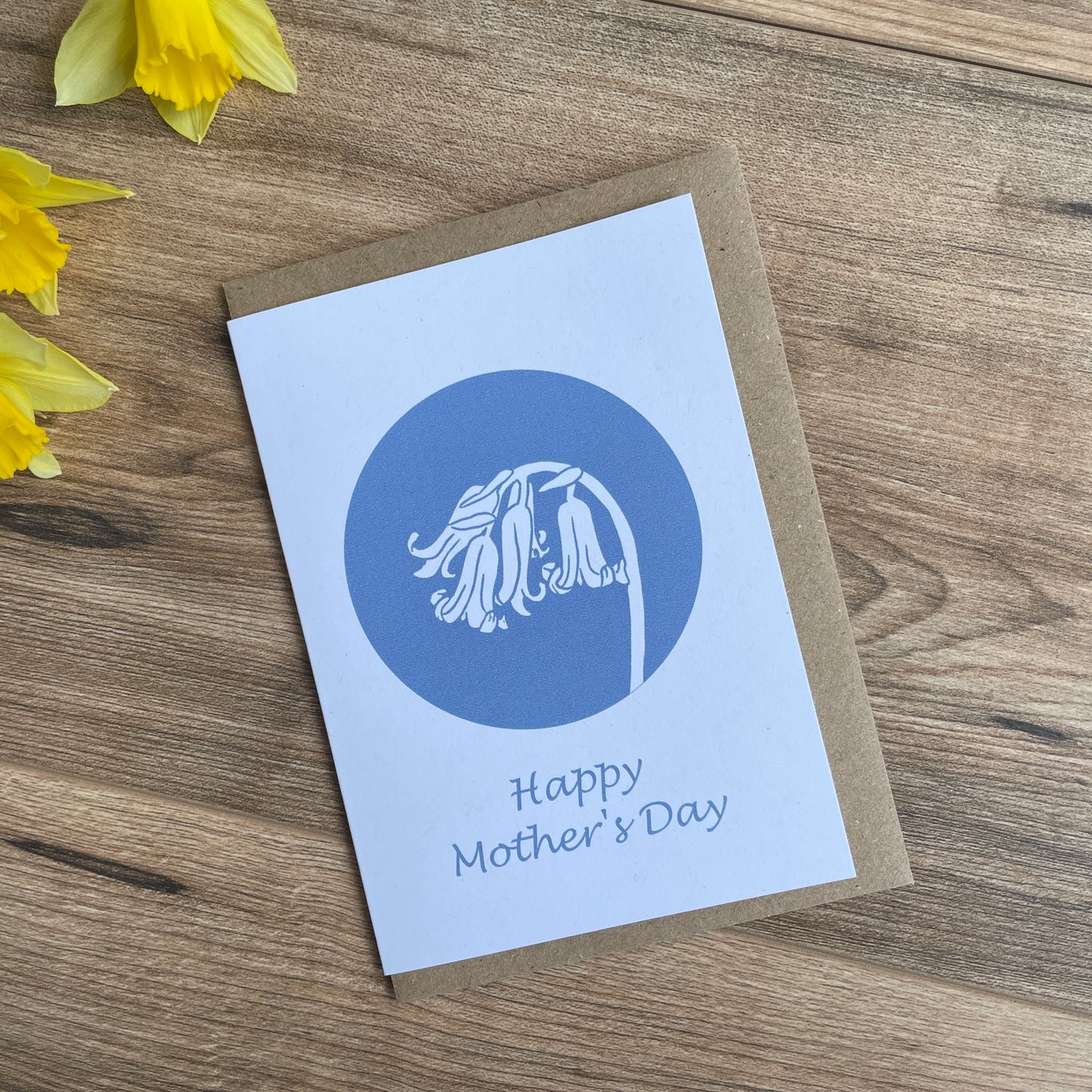 Mother’s Day Bluebell greeting card