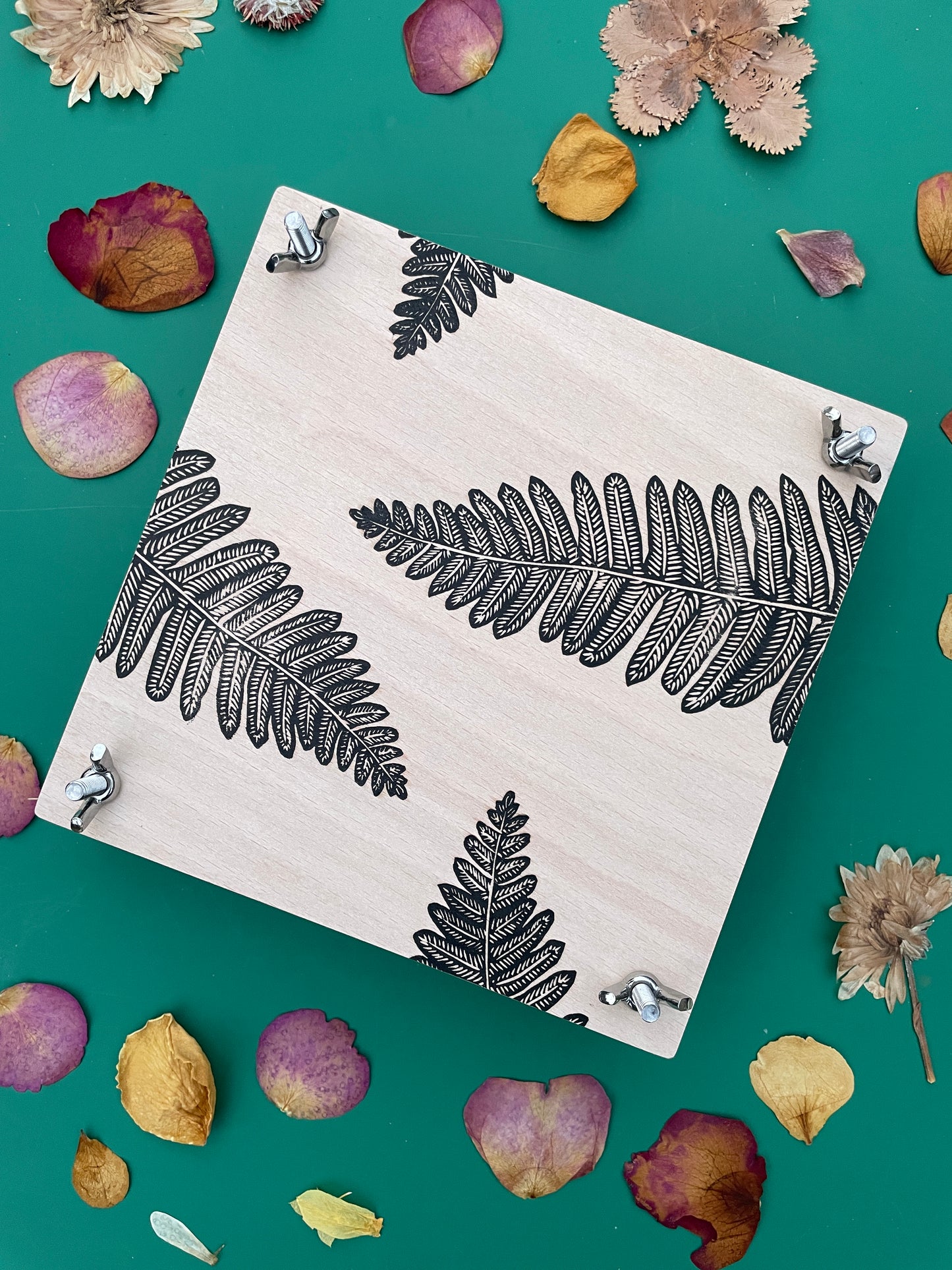 Large Wooden Flower Press - various designs