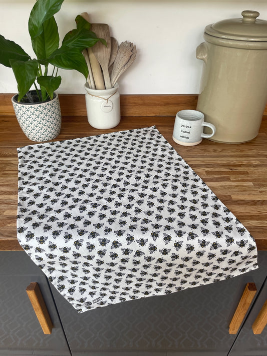 Bumblebee Tea Towel