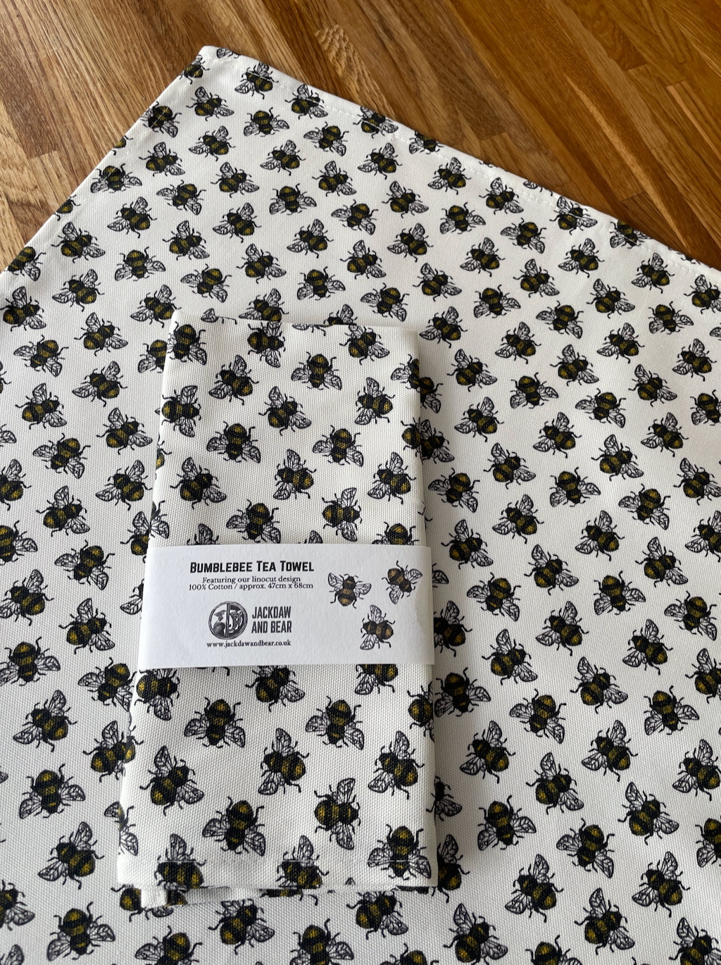 Bumblebee Tea Towel