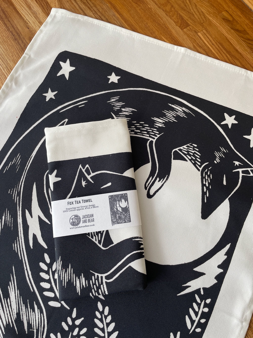 Fox Tea Towel