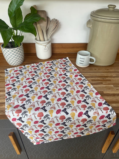 Fungi Tea Towel