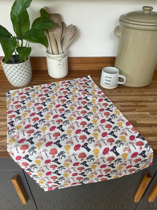 Fungi Tea Towel