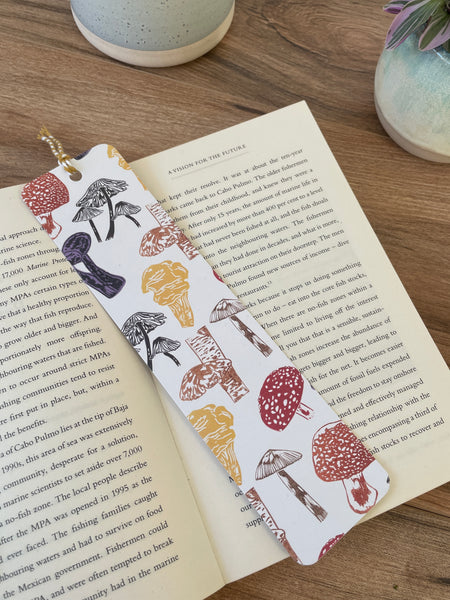 Fungi, toadstool Bookmark