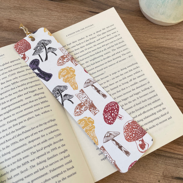 Fungi, toadstool Bookmark