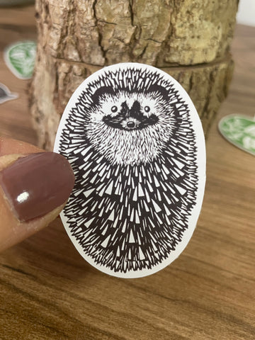 Hedgehog - Eco friendly Sticker