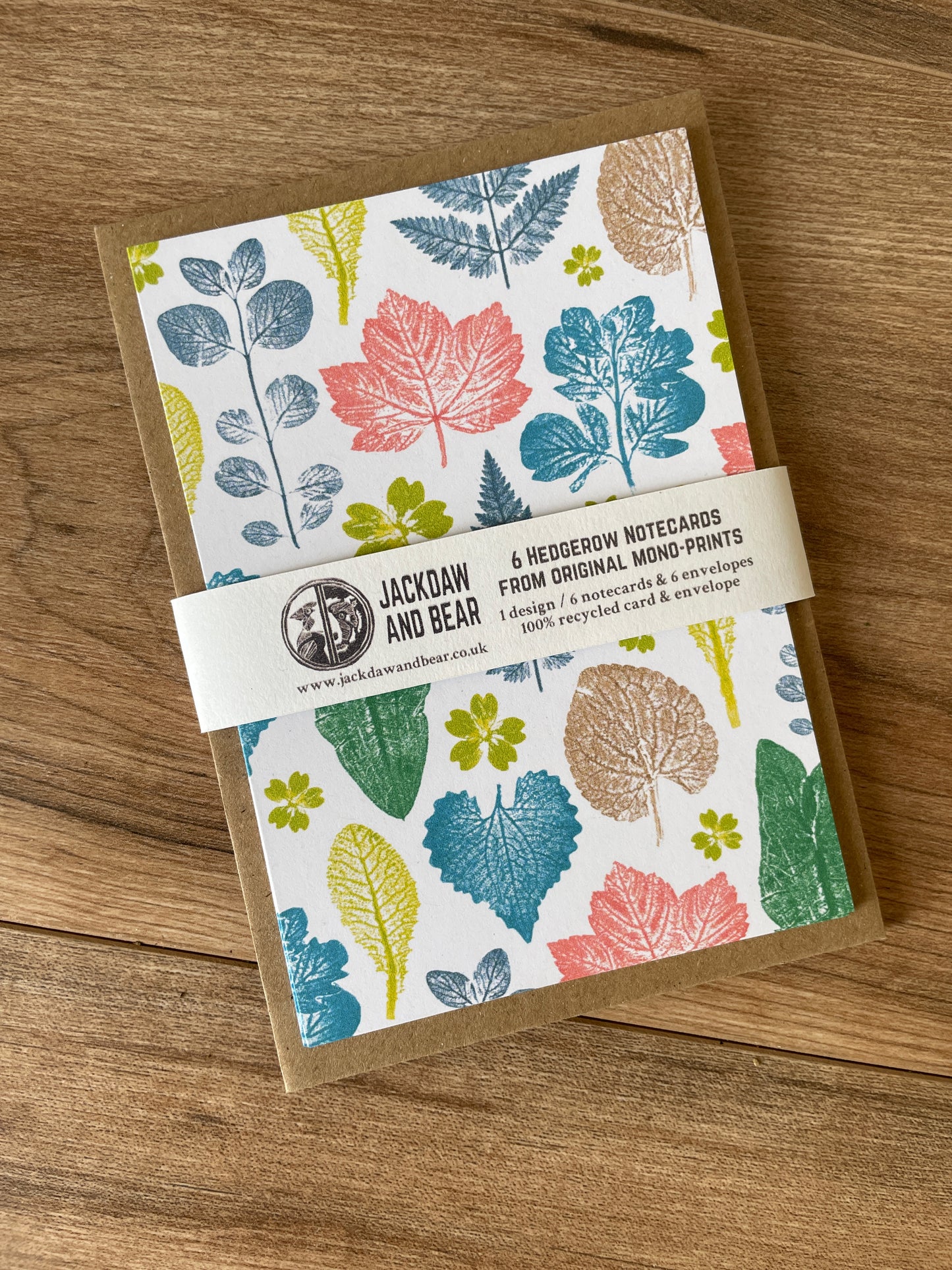 Hedgerow Botanical notecards, notelets