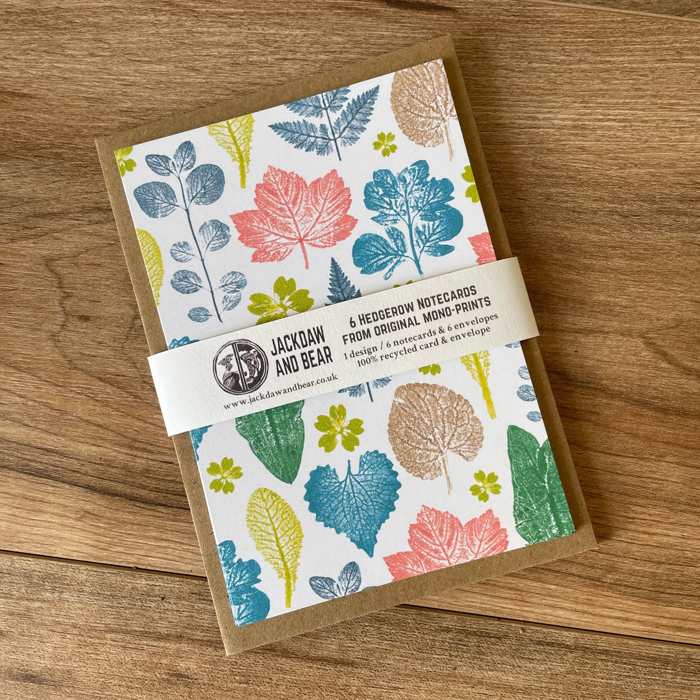 Hedgerow Botanical notecards, notelets
