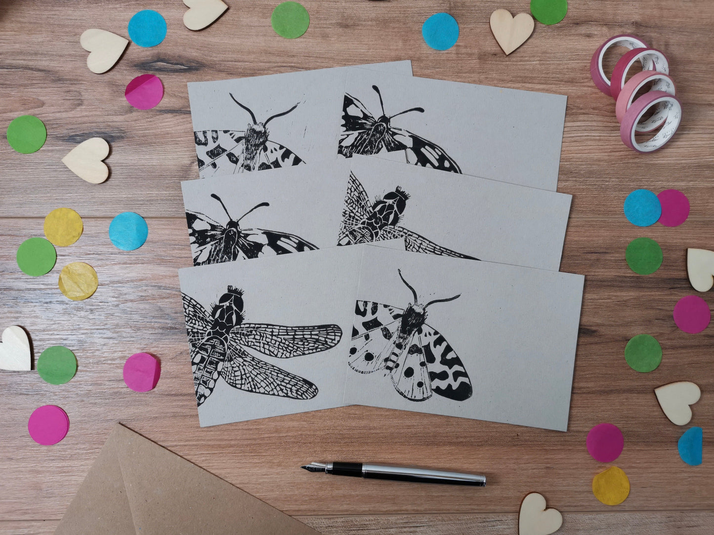 Insect notecards