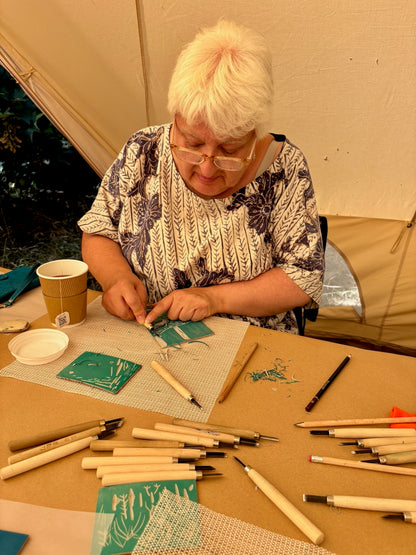Print in the Paddock: Linocut Workshop