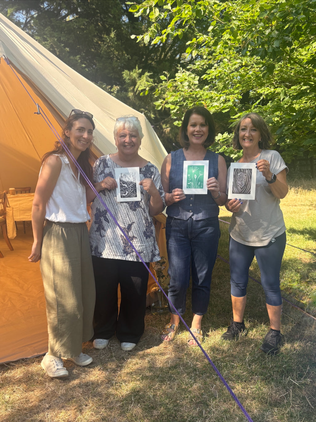 Print in the Paddock: Linocut Workshop