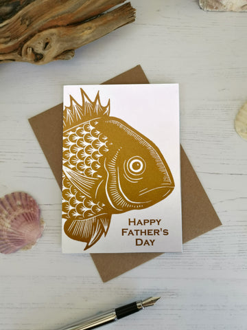 Fish Father’s Day card
