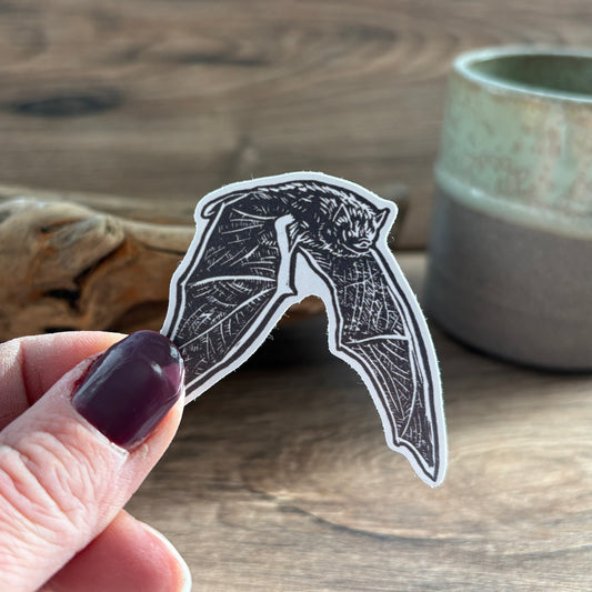 Pipistrelle Bat- Eco friendly Sticker