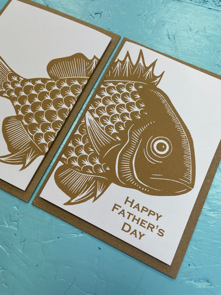 Fish Father’s Day card