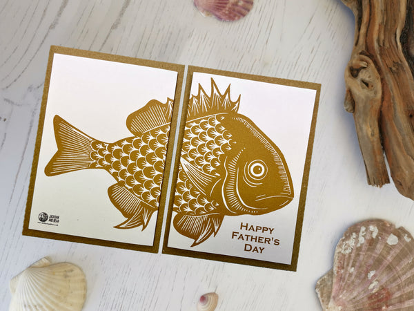 Fish Father’s Day card