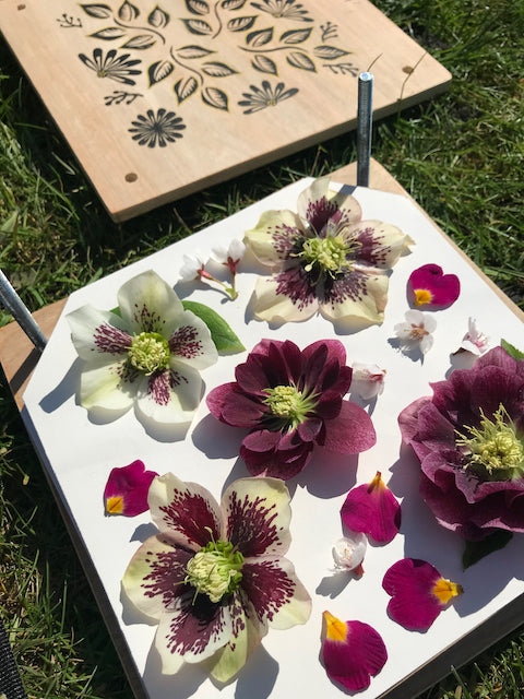 Large Wooden Flower Press - various designs