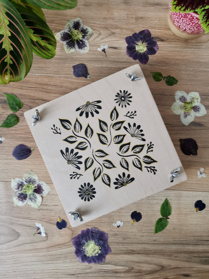 Large Wooden Flower Press - various designs