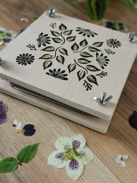 Large Wooden Flower Press - various designs