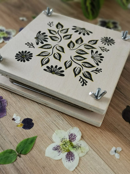 Large Wooden Flower Press - various designs