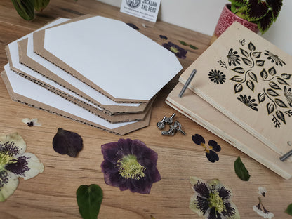Large Wooden Flower Press - various designs