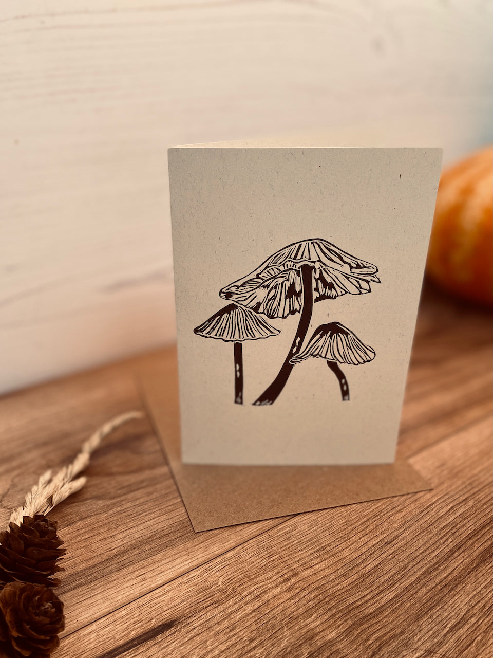 Inkcap Fungi Greeting Card