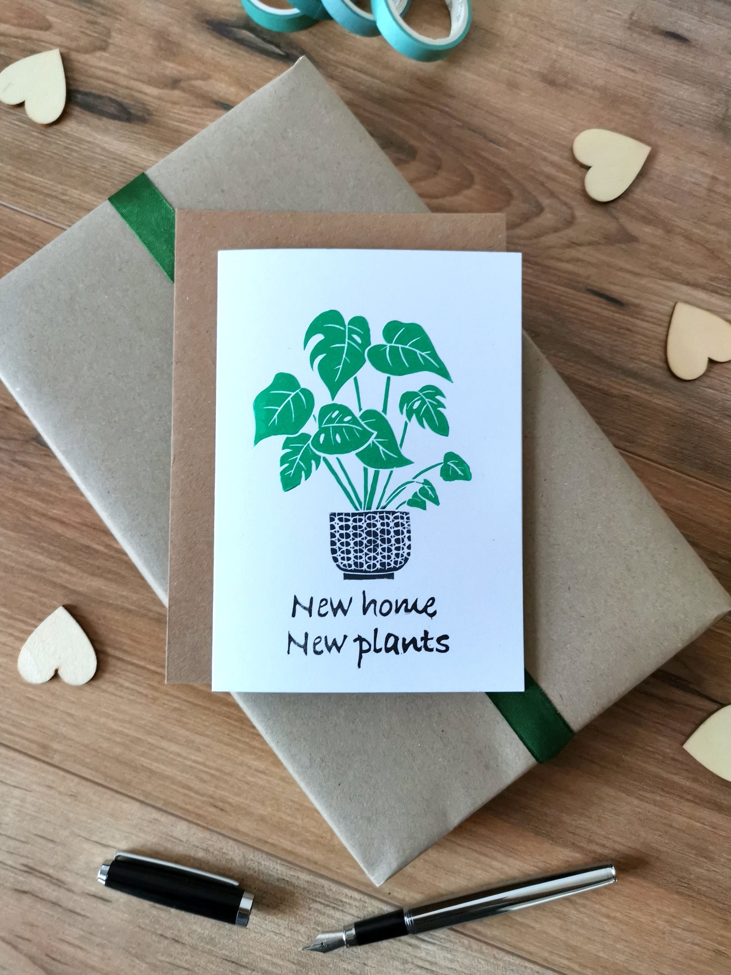 New home, new plants greeting card