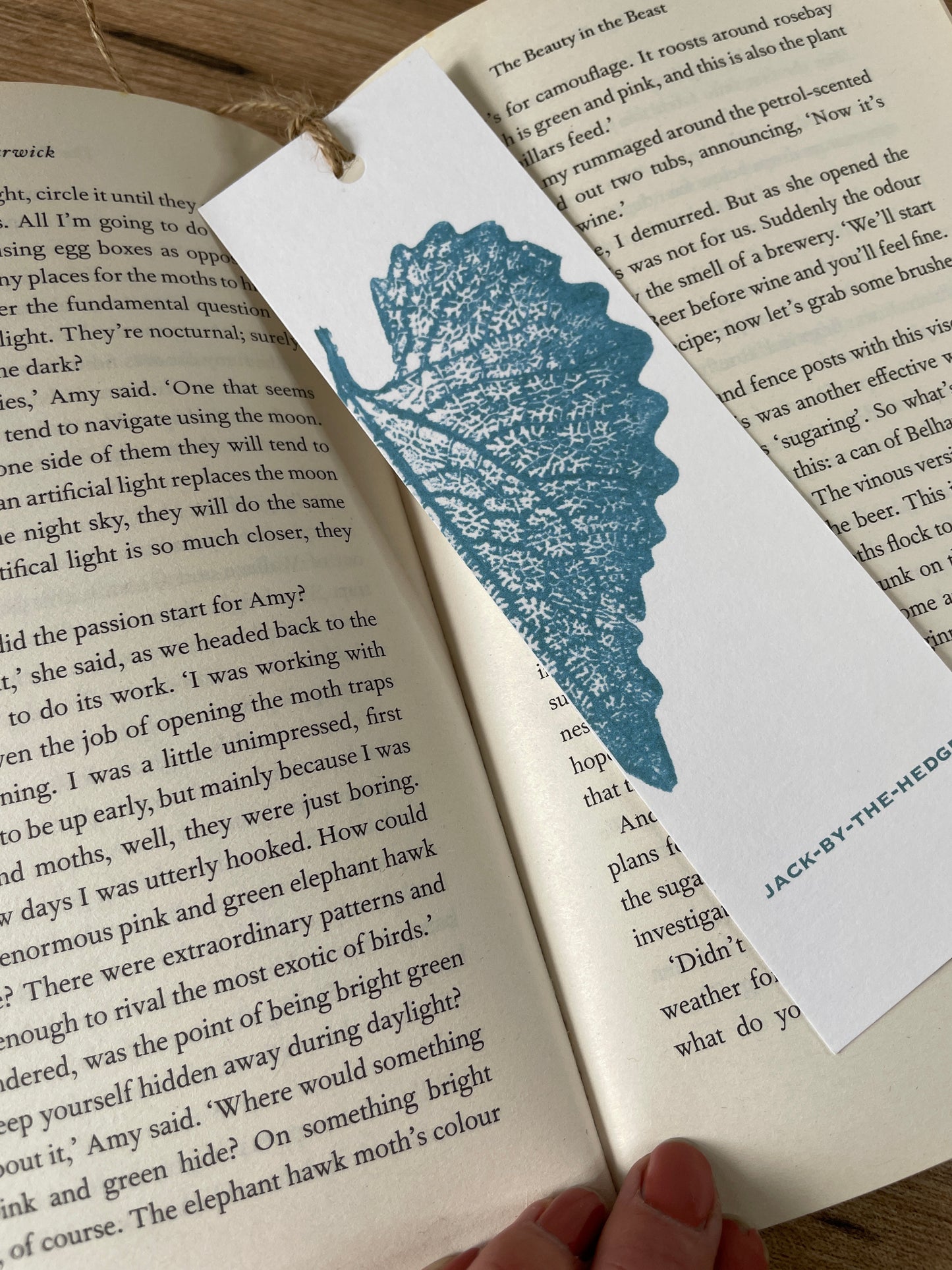 Botanical bookmark