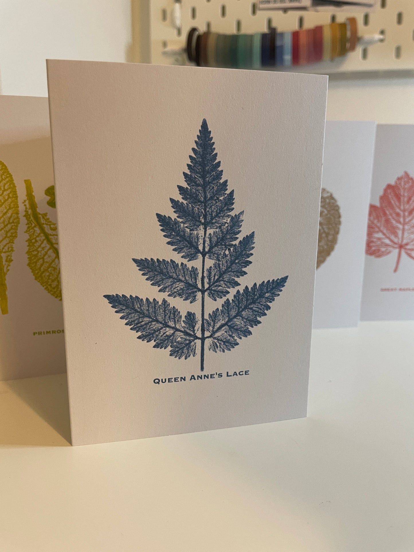 Queen Anne’s Lace botanical greeting card